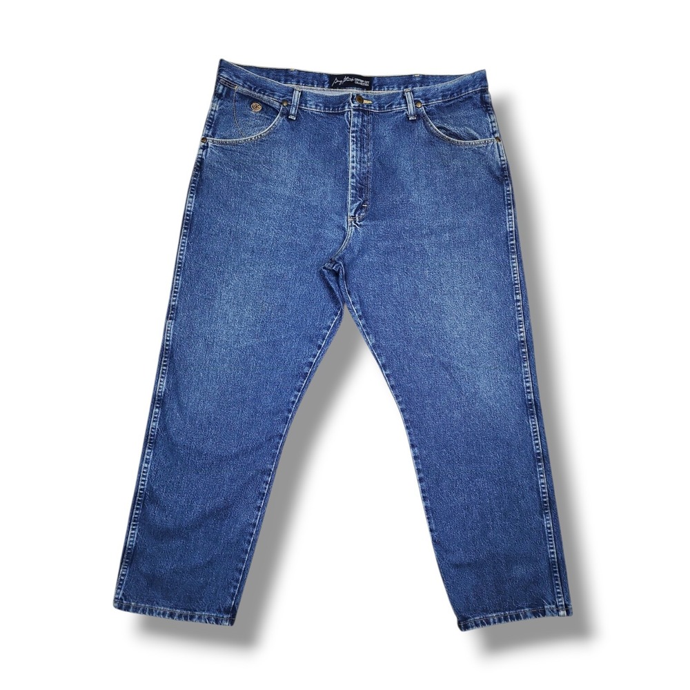 Wrangler George Strait Cowboy Cut‎ Jeans Men's 40x30 Blue Denim Western Fit